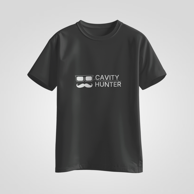 Cavity Hunter — Graphic Tee (Classic Edition) - alternate view