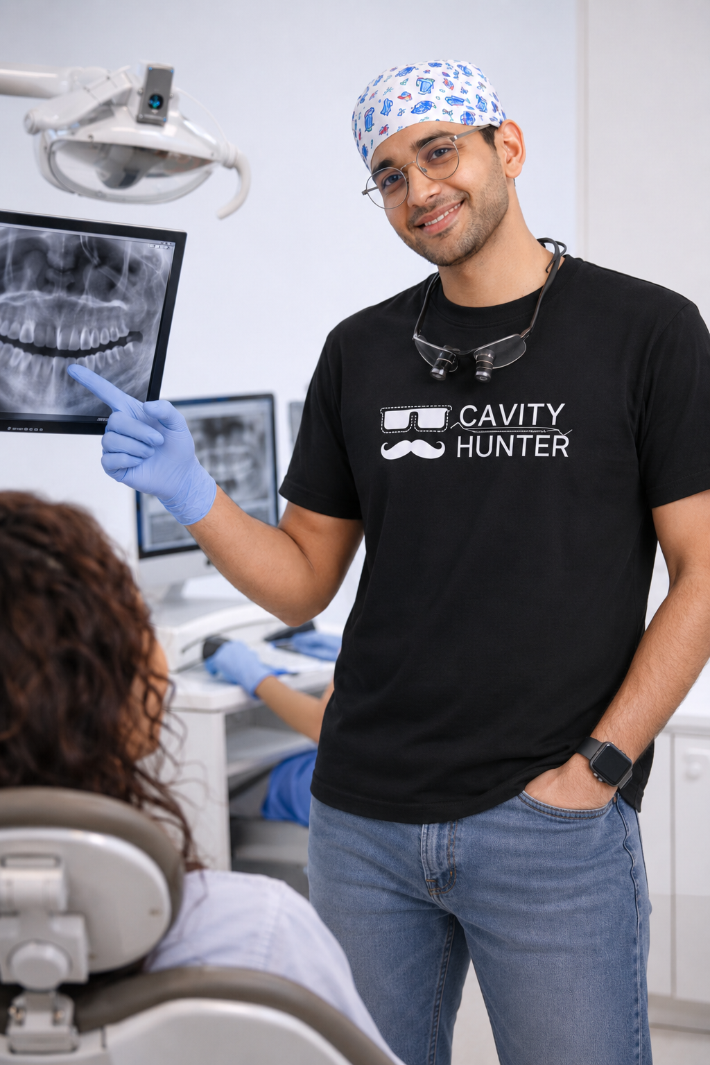 Cavity Hunter — Graphic Tee (Classic Edition)