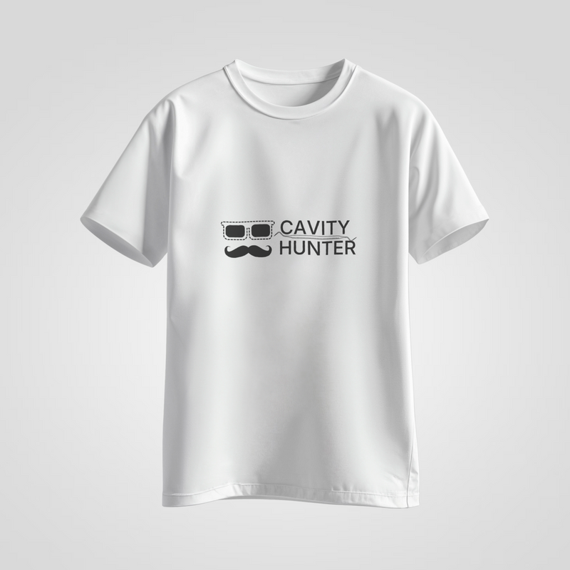 Cavity Hunter — Graphic Tee (Classic Edition)