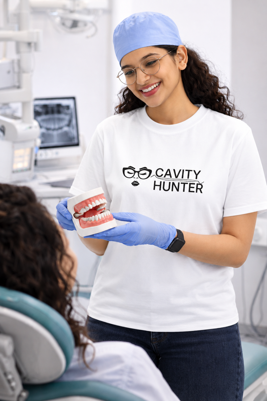 Cavity Hunter — Graphic Tee (Bold Edition)