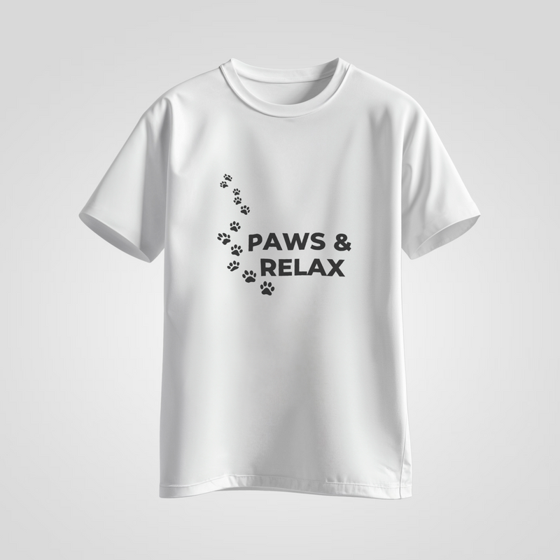 Paws & Relax — Graphic Tee - alternate view