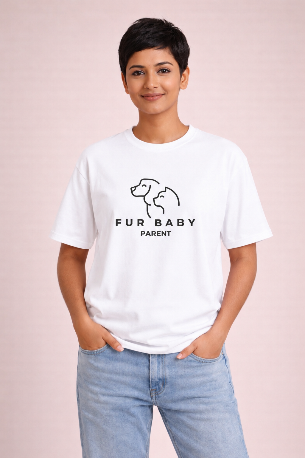 Fur Baby Parent — Minimalist Identity Tee