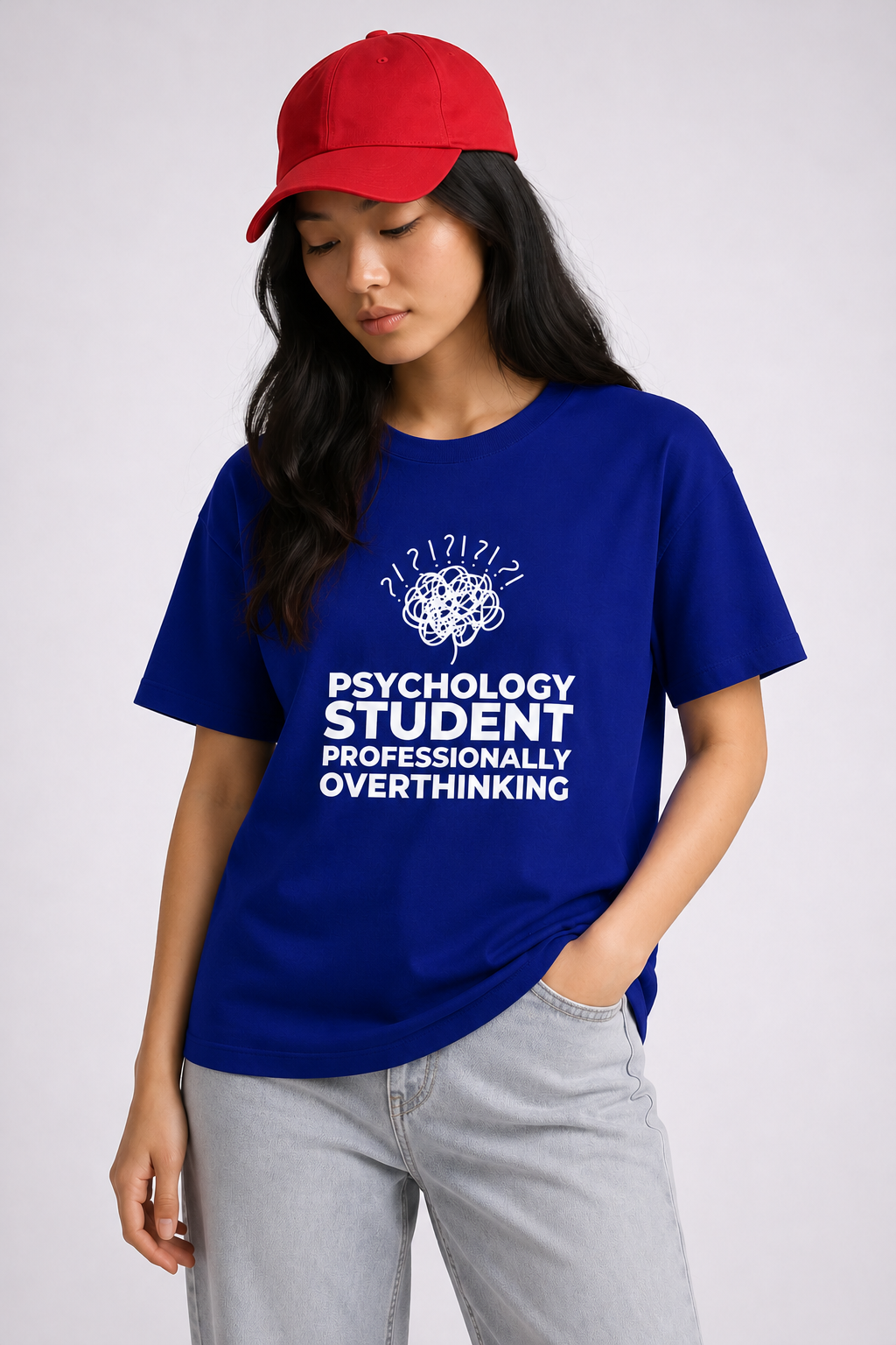 Psychology Student, Professionally Overthinking — Graphic Tee