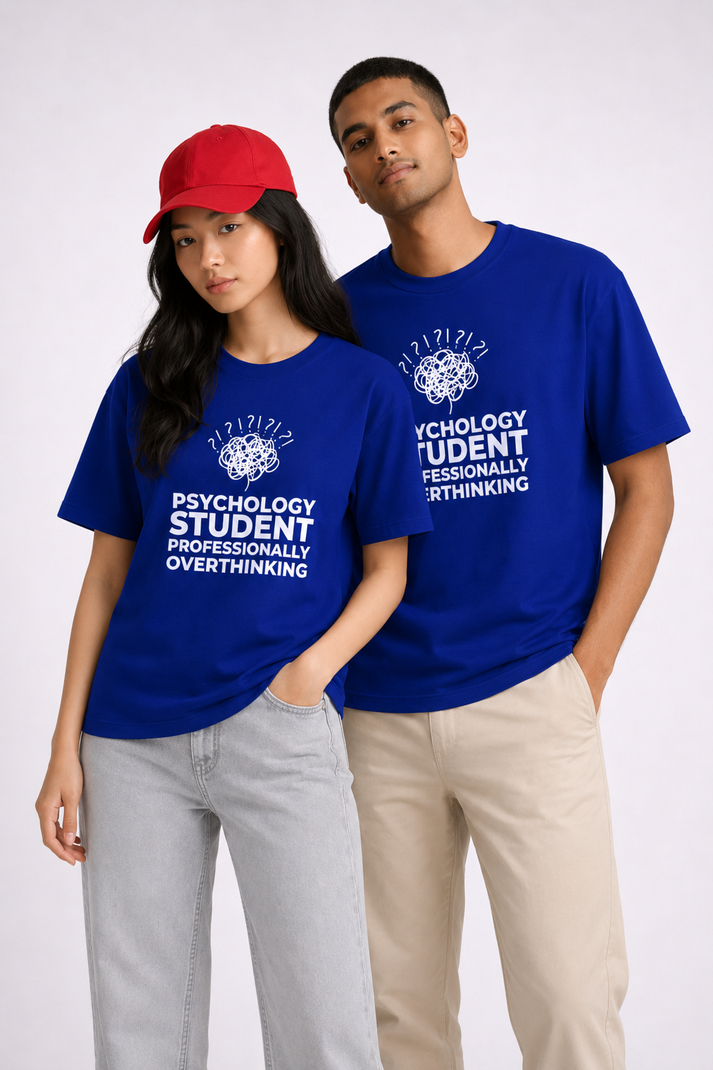 Psychology Student, Professionally Overthinking — Graphic Tee