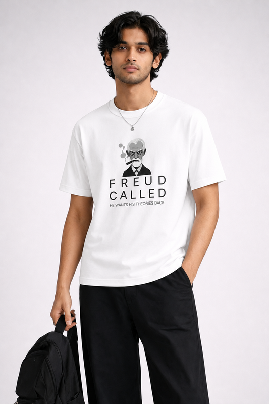 Freud Called. He Wants His Theories Back. — Illustrated Tee